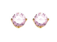 Inverness 30C - 5mm CZ Earrings Pink Ice | Absolute Beauty Source