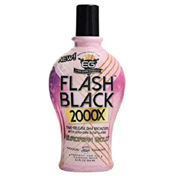 Flash Black 2000X - Dark Tanning Lotion