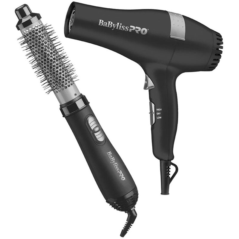 Professional Styling Duo 1875 Watt Hairdryer & 1 1/4" Hot Air Styler ABB3STYLEPPC