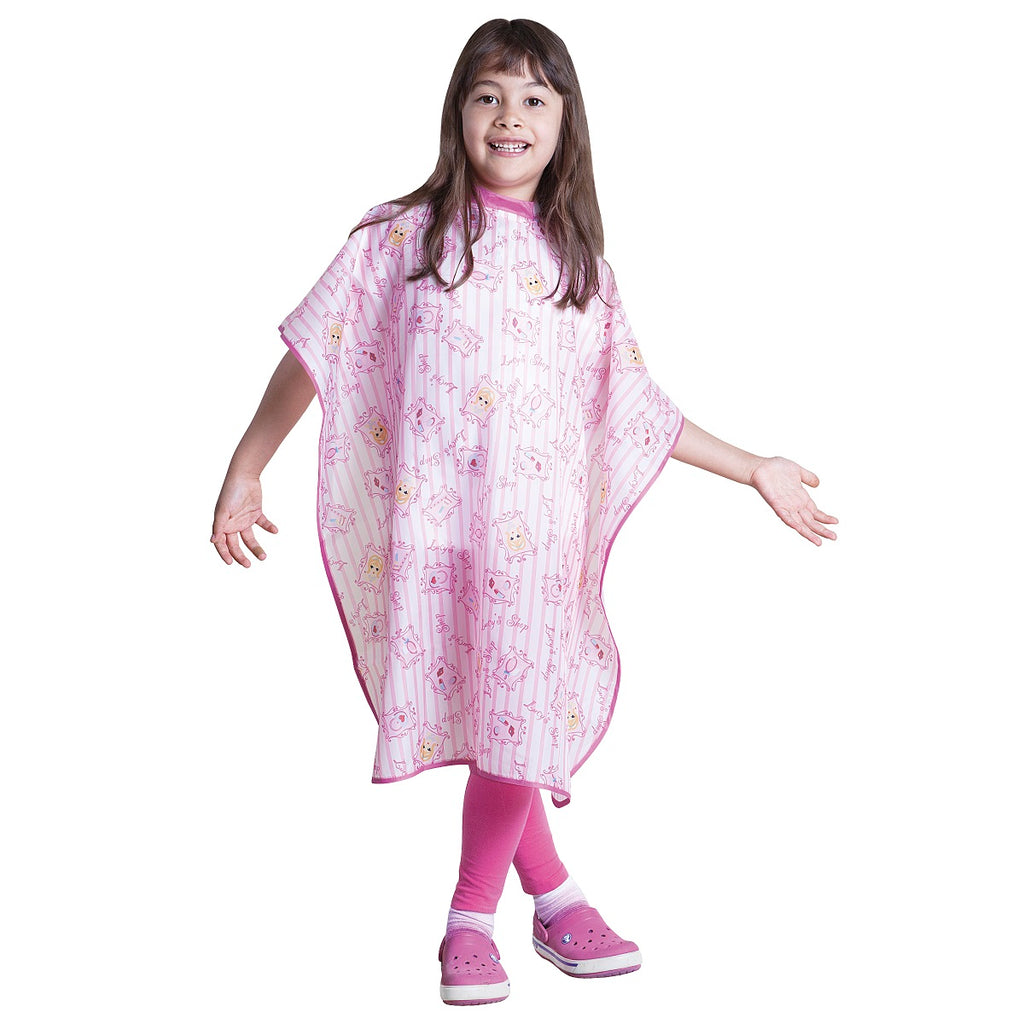Le Pro Kiddie Cutting Cape with Princess Design GIRLCAPEC
