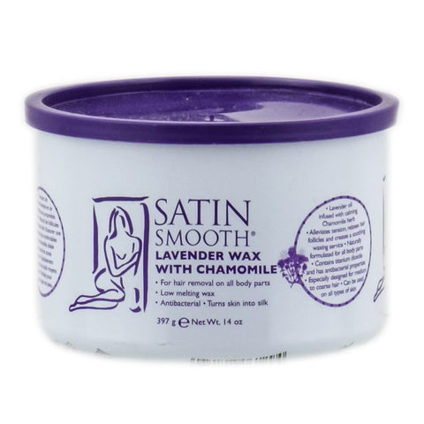 Satin Smooth Lavender Chamomile Cream Wax SSW14LWG | Absolute Beauty Source
