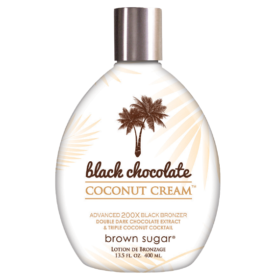 Black Chocolate Coconut Cream - Advanced 200X Black Bronzer - Tanning Lotion