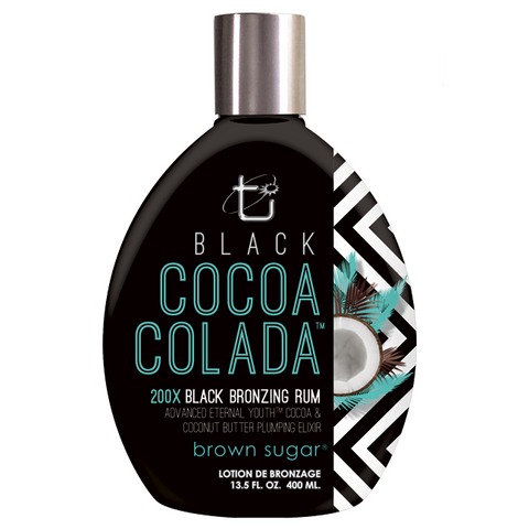 Black Cocoa Colada - 200X Black Bronzing Rum - Tanning Lotion