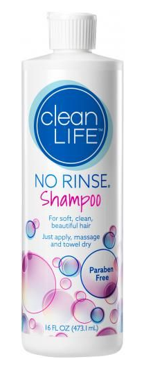 Clean Life No Rinse Shampoo 16oz.