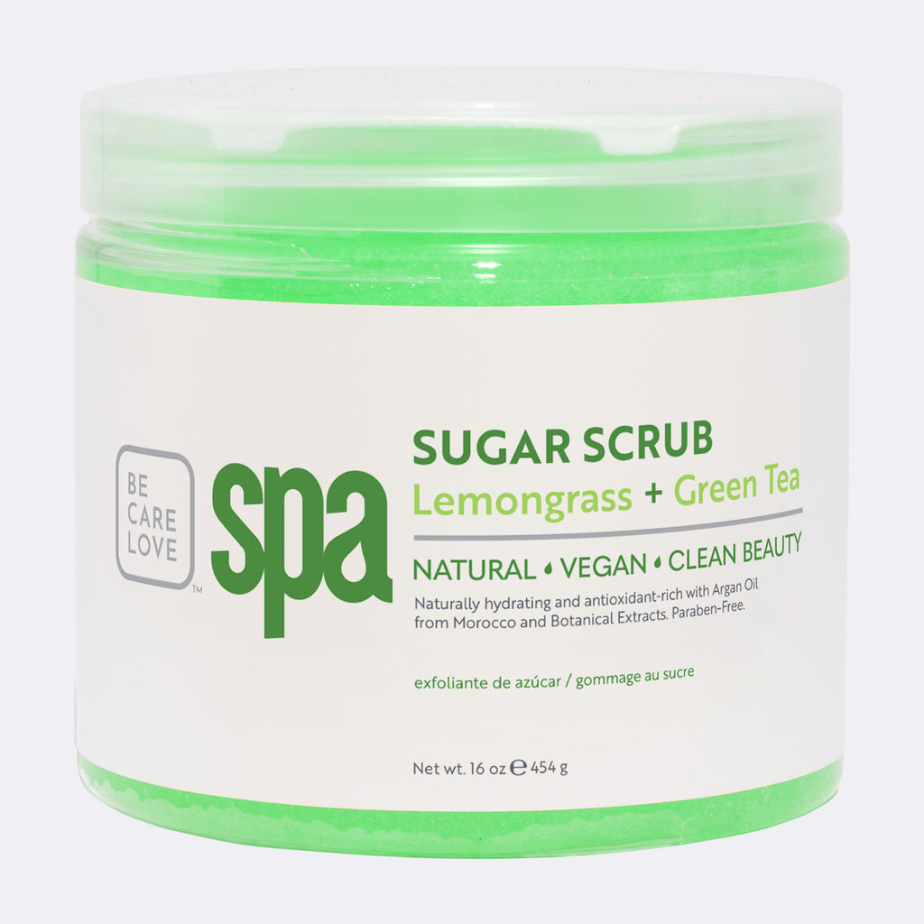SPA Sugar Scrub - Lemongrass + Green Tea 16 oz. / 454g SPA51102