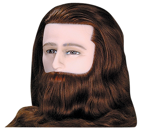 Babyliss Pro Deluxe Male Mannequin with Beard and Moustache | Absolute Beauty Source