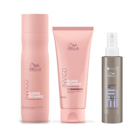 Invigo Blonde Recharge - Blonde Brightness & Style Kit