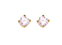 Inverness 39C - 3mm CZ Earrings Pink Ice | Absolute Beauty Source