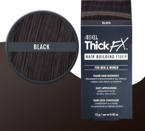 Ardell - Thick FX Hair Building Fiber Black 12g