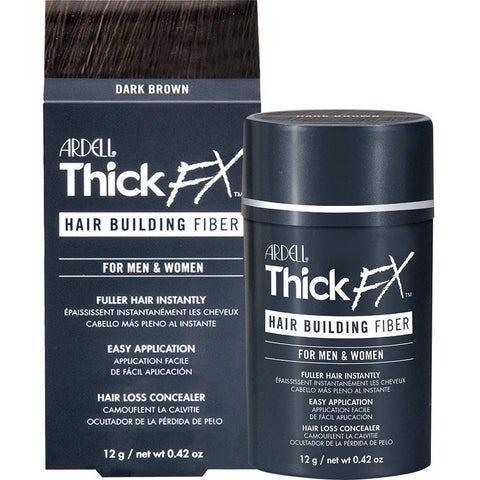 Ardell - Thick FX Hair Building Fiber Dark Brown 12g