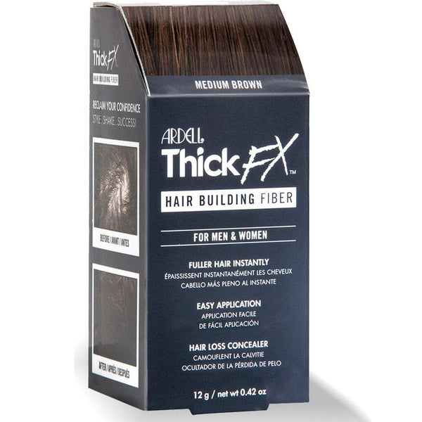 Ardell - Thick FX Hair Building Fiber Medium Brown 12g