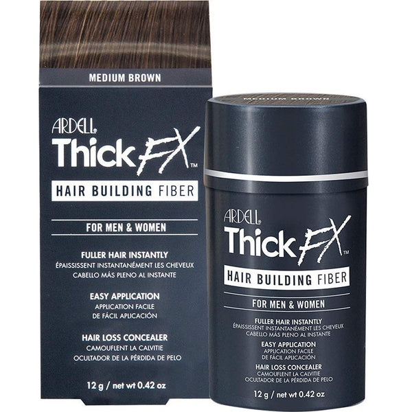 Ardell - Thick FX Hair Building Fiber Medium Brown 12g