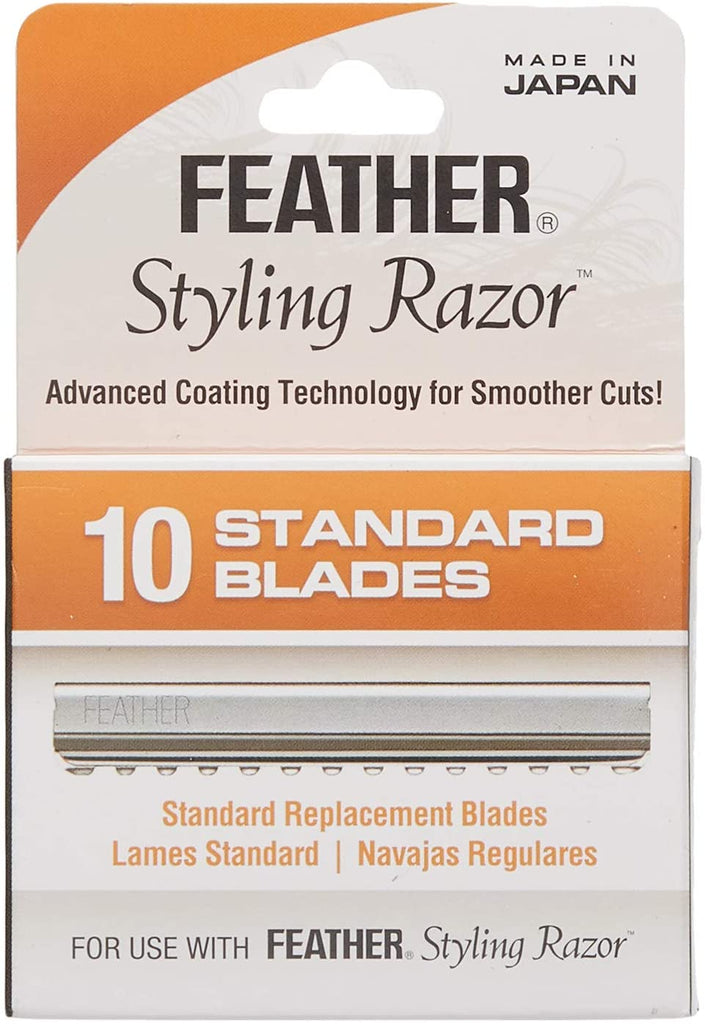 Feather F1-20-100 Standard Blades, 10 Count