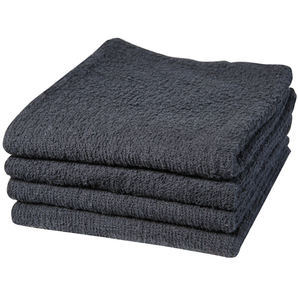 BaByliss PRO Cotton Towels Black BESTOWELNBKUCC | Absolute Beauty Source