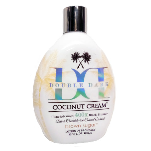 Double Dark Coconut Cream Ultra by Brown Sugar - Tanning Lotion 13.5 oz