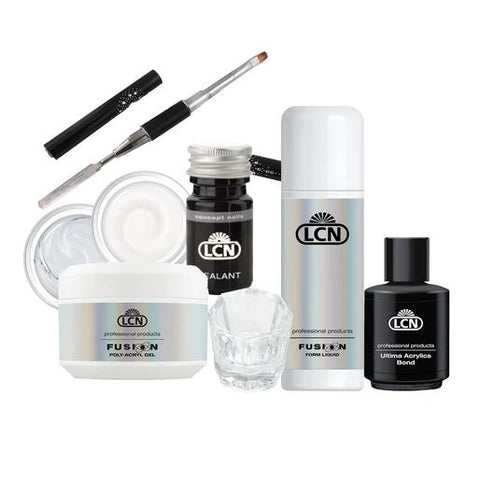 LCN Fusion Poly-Acryl Gel Starter Kit with Clear