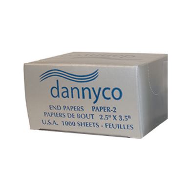 Dannyco End papers 2.5" X 3.5" 1000 Sheets
