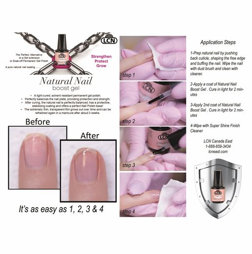 LCN Natural Nail Boost Gel Keratin 10ml | Absolute Beauty Source