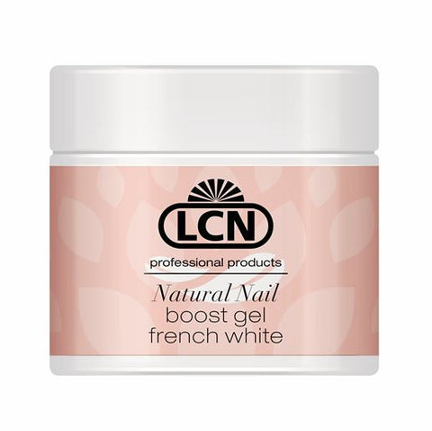 LCN Natural Nail Boost Gel French White 5ml | Absolute Beauty Source