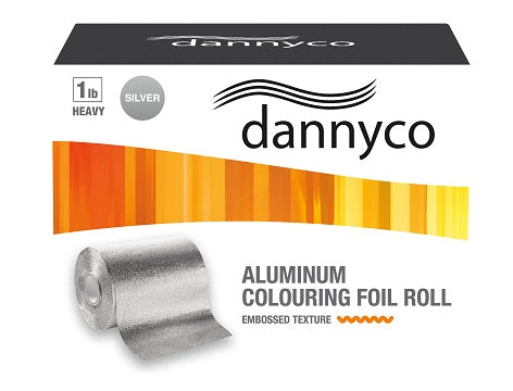 Dannyco Aluminum Colouring Foil Roll - Embossed Texture | Absolute Beauty Source