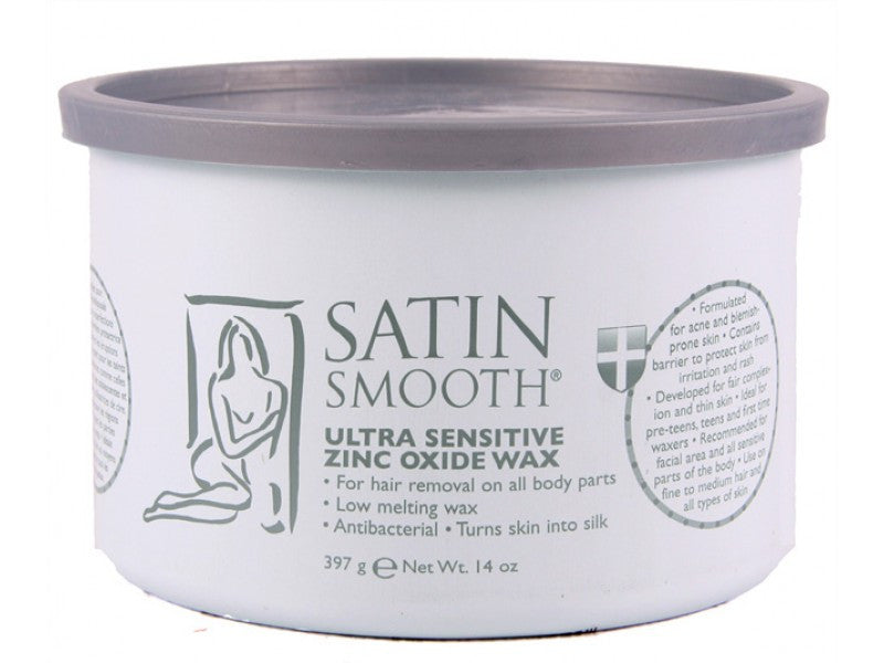 Satin Smooth Zinc Oxide Cream Wax SSW14ZOG | Absolute Beauty Source