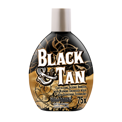 Black & Tan - 75X Tantalizing Silicone Bronzer - Dark Tanning Lotion