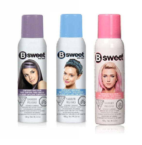 B Sweet Temporary Hair Color Spray 3.5 oz