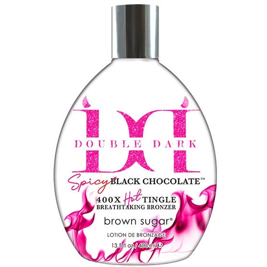 Double Dark Spicy Black Chocolate 400X Hot Tingle Tanning Lotion