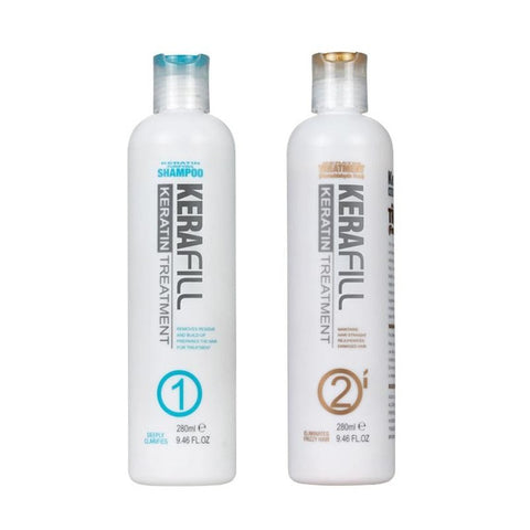 Kerafill Keratin Hair Straightening Treatment