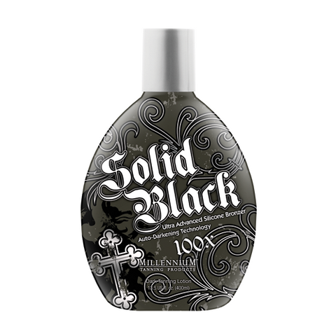 Solid Black - Ultra Advanced Silicone Bronzer - Dark Tanning Lotion