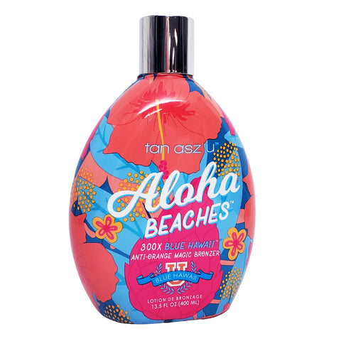 Aloha Beaches 300X Blue Hawaii - Tanning Lotion 13.5 oz