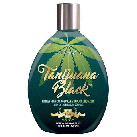 Tanijuana Black - Highest Hemp Color Evolve 200XXX Bronzer - Tanning Lotion